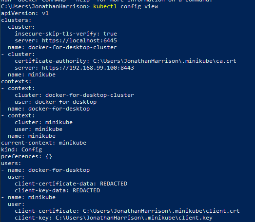kubeconfig
